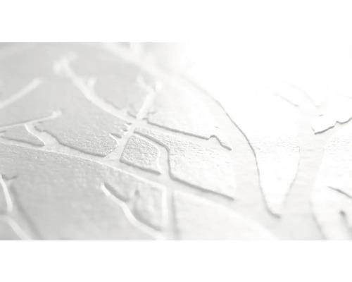 Gros plan d''un papier peint structuré blanc.