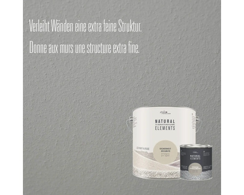 Wandgestaltung mit StyleColor Natural Elements Lehmfarbe