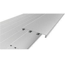 Aluminium Terrassendielen mit gerillter Oberfläche