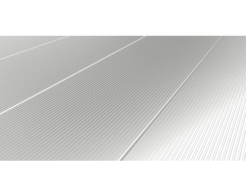 Tôle d''aluminium avec structure nervurée