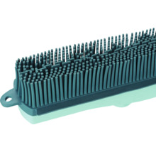 Brosse en silicone avec poils