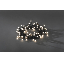 Guirlande lumineuse avec lampes rondes et brillantes