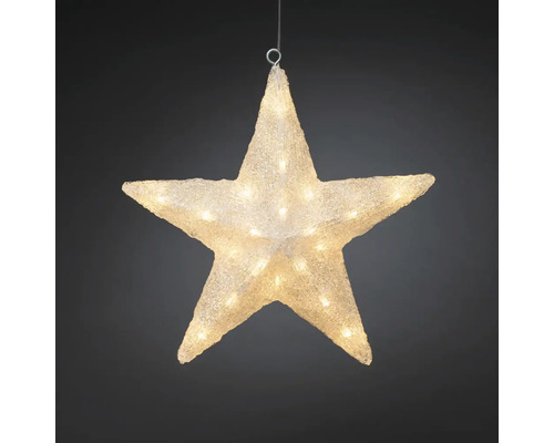 Dekorativer LED Stern zum Aufhängen