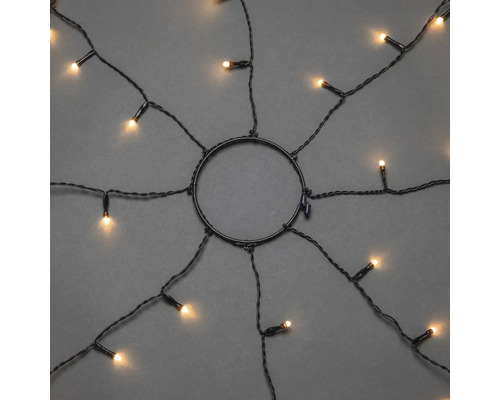 Guirlande lumineuse avec anneau pour l''intérieur