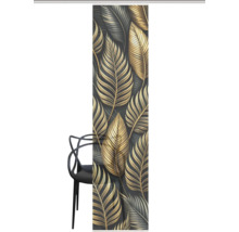 Schiebetür mit Blattmuster und Sitzmöbel