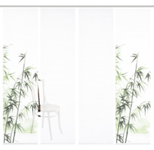 Schiebegardine mit Bambusmotiv