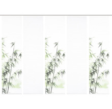 Schiebegardine mit Bambusmotiv