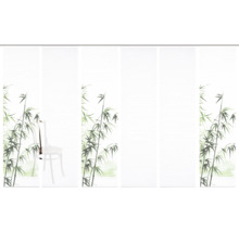 Schiebegardine mit Bambusmotiv