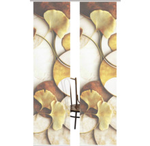 Schiebetür mit Ginkgo-Blatt-Design