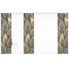 Schiebetür mit Blattmuster für den Innenbereich