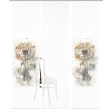 Store vénitien horizontal avec motif de pissenlit