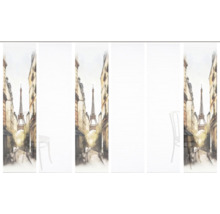 Dekorative Tür mit Paris-Motiv und Eiffelturm