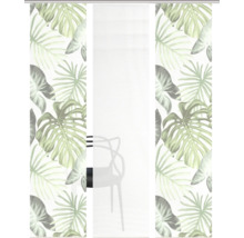 Schiebegardine mit Pflanzenmuster für Fensterdekoration