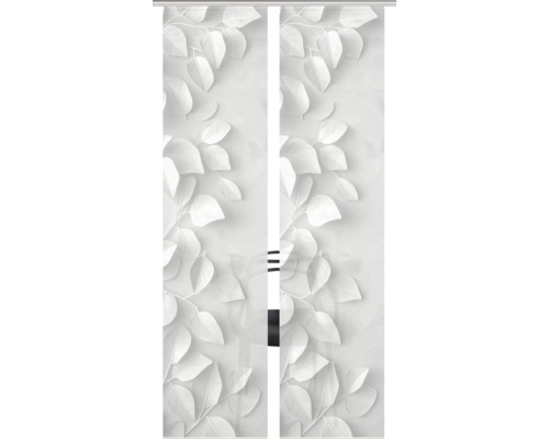 Fensterrollo mit Blätterdesign zur Fensterdekoration