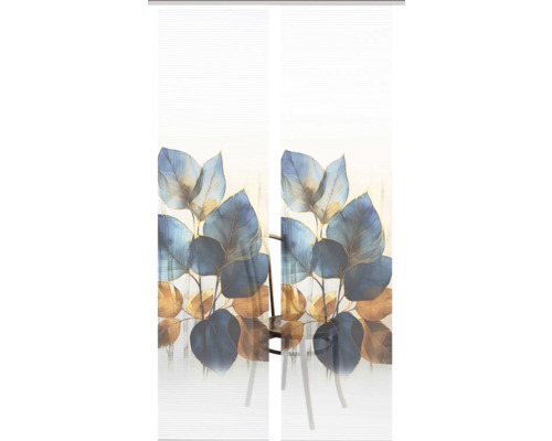 Rollo mit Blätterdesign für Fenster