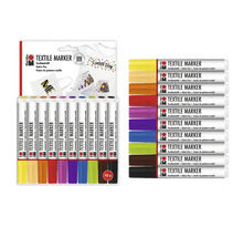 Marabu Textilstifte Set mit zehn Stiften