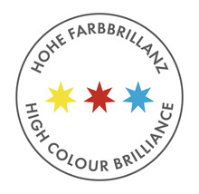Hohe Farbbrillanz Siegel