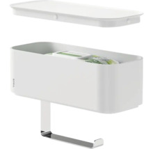 Toilettenpapierhalter mit Ablage und Deckel