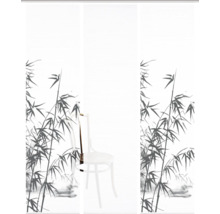Schiebevorhang mit Bambusmotiv für Fensterdekoration