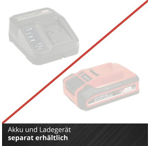 Abbildung von Akku und Ladegerät, separat erhältlich.