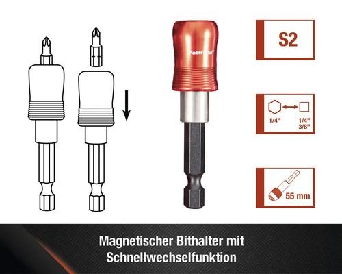 Magnetischer Bithalter mit Schnellwechselfunktion
