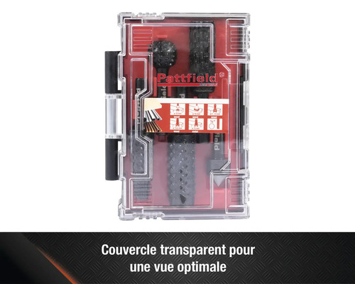 Pattfield Jeu de fraises en coffret plastique transparent