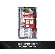 Stichsägeblätter Set im transparenten Aufbewahrungskoffer