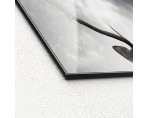 Vue détaillée d''une image en verre avec un motif