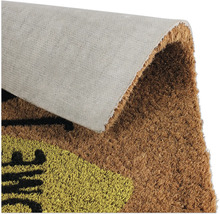 Paillasson en fibre de coco avec envers textile