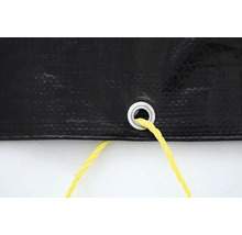 Blache mit Öse und Seil