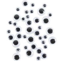 Verschieden grosse Wackelaugen