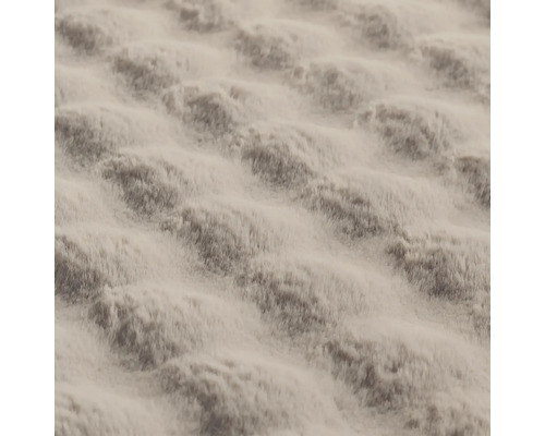 Nahaufnahme einer strukturierten Kuscheldecke