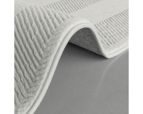 Tapis de bain décoratif avec motif géométrique