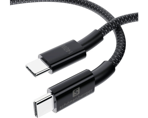 Schönenberger USB-C auf USB-C Ladekabel