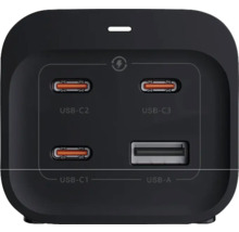 Chargeur avec ports USB-C et USB-A