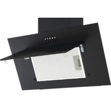 Hotte aspirante avec filtre ouvert