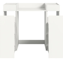 Combinaison de garde-robe avec étagères et armoires