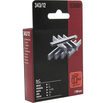 Heftklammern, Typ 343/12, Packung mit 1200 Stück