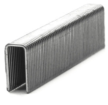 Metall Heftklammern Nahaufnahme