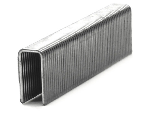 Metall Heftklammern Nahaufnahme