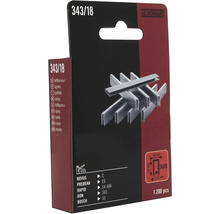 J C. Schwarz Heftklammern 343/18, 1200 Stück