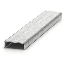 Gros plan sur des agrafes pour agrafeuse