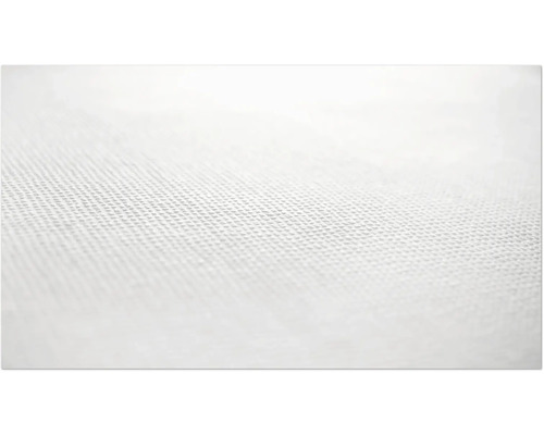 Nahaufnahme einer weißen Leinwandstruktur