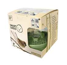 Smart Birds Vogelfutterautomat Modell Geneva in Verpackung