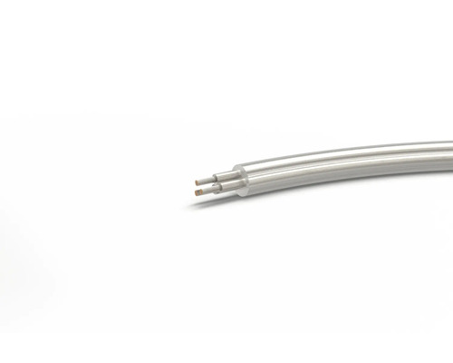 Câble à trois conducteurs couleur argent