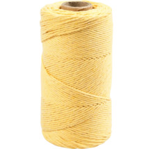 Gelbe Kordelrolle für Bastelarbeiten