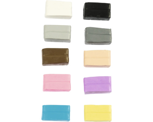 Verschiedenfarbige Modelliermasse