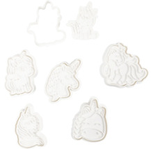 Set aus sechs Einhorn-Ausstechformen