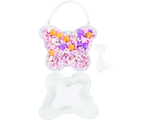 Kit de bricolage papillon avec perles et pendentif