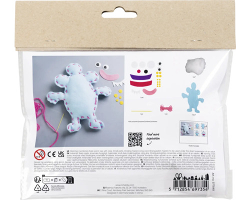 Nähset zum Basteln einer Figur